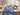 Blue Floral Table Runner – Elegant Botanical Table Decor